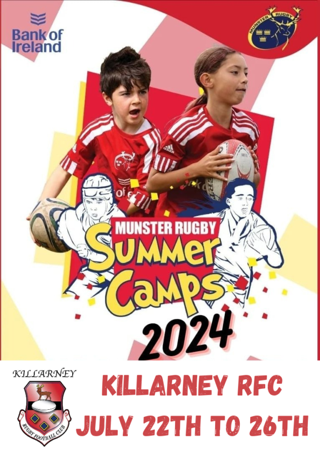 munster rugby summer camp killarney rfc