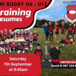 Mini Rugby is back!