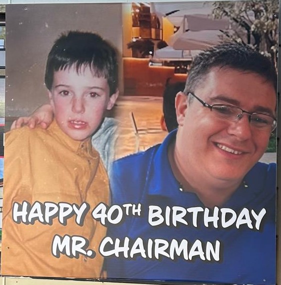 Ger Moynihan Happy 40th Birthday