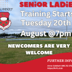 Senior Ladies Training