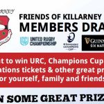 🚨 Exciting Announcement: Friends of Killarney RFC Members Draw 2024/2025! 🚨